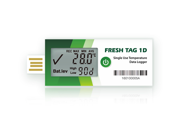 Fresh Tag 1D  一次性温度记录仪