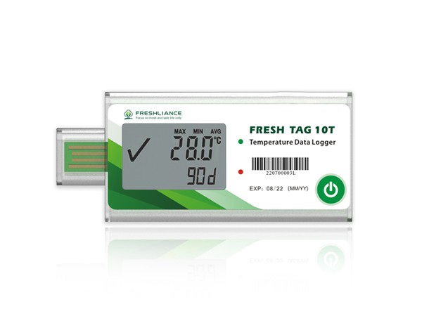 Fresh Tag 10 T 一次性温度记录仪