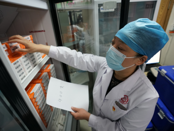 河南省人民医院使用鲜境疫苗温度记录仪