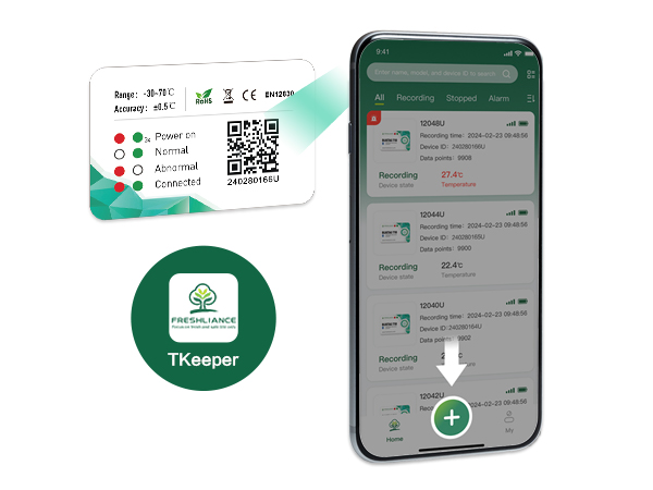BlueTag T10 一次性蓝牙温度记录仪