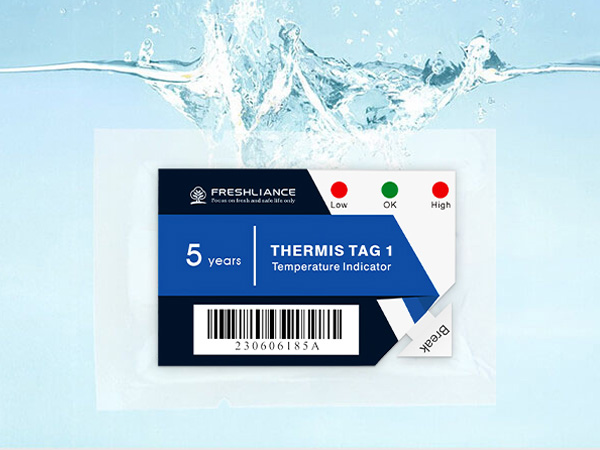 Thermis Tag 1 一次性温度指示器（5年）